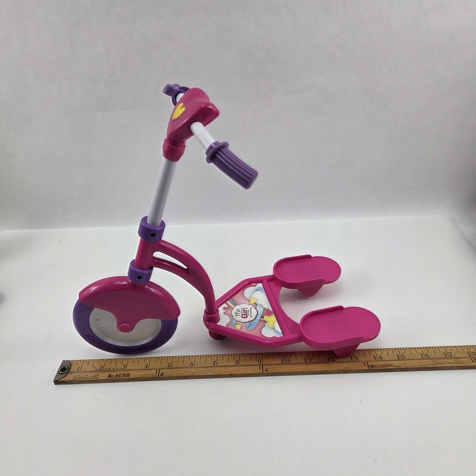 Click N' Play Doll My Girl Pink Scooter For 18" Play Doll Accessories