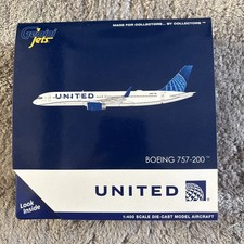 Gemini Jets Boeing 757-200 United Airlines Ma&szlig;stab 1:400 Die-Cast. GJUAL2061