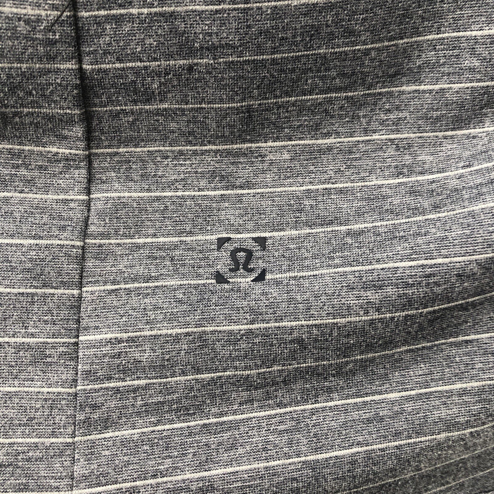Lululemon Evolution Striped Polo Gray Active Golf… - image 7