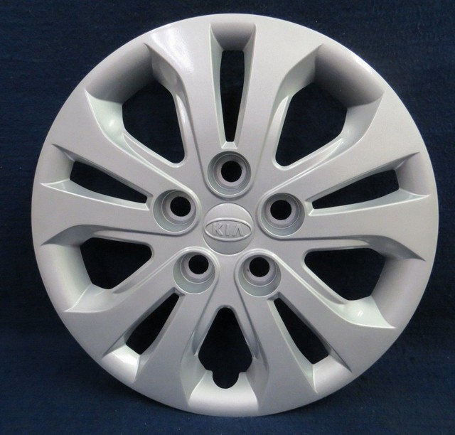 KIA FORTE 20102013 15" 10 SPOKE SILVER WHEEL COVER / HUBCAP 1 OEM eBay