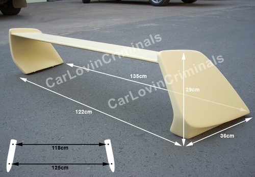 MITSUBISHI LANCER 7 , 8 , 9 HECKSPOILER EVO OPTIK HINTEN SPOILER - Bild 2 von 7