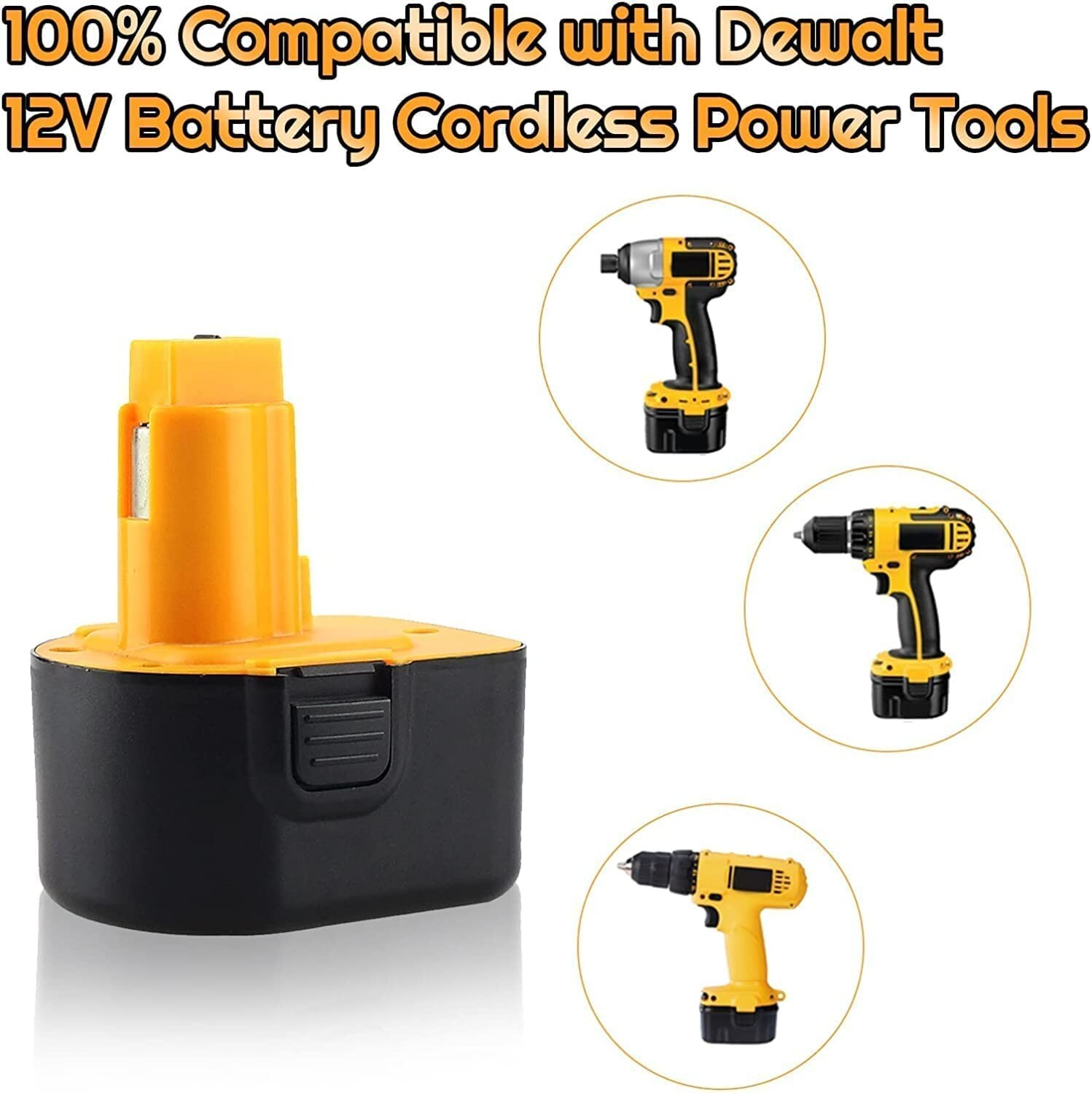 14x 12 Volt For DEWALT DC9071 12V XRP Battery DW9071 DW9072 DC9740 DW940 DW980 eBay