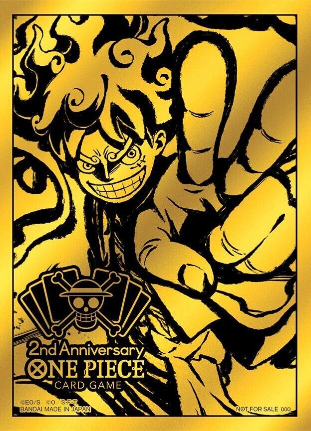 ONE PIECE Card Game 2nd ANNIVERSARY SET BANDAI 70 Sleeves ONE PIECE Card Game 2nd ANNIVERSARY SET BANDAI 70 Sleeves