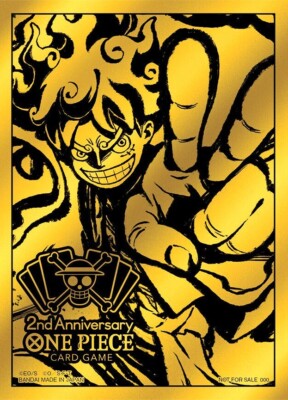 ONE PIECE Card Game 2nd ANNIVERSARY SET BANDAI 70 Sleeves From
