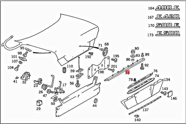 Genuine MERCEDES A124 C124 W124 CABRIOLET A124 Handle molding 
