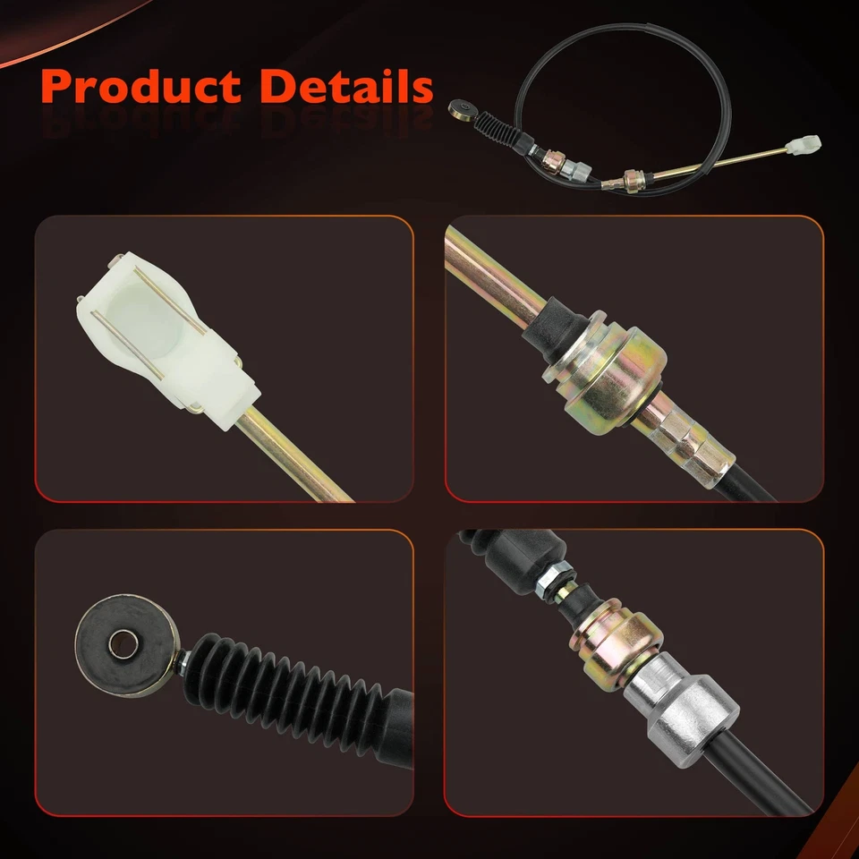 2x Cable de control de cambio de transmisión manual para Toyota RAV4 1996-2000 33821-42070 Foto 4 de 4