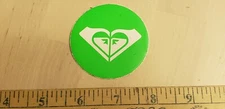 VTG 90's ROXY HAWAIIAN CALIFORNIA BEACH GIRL HEART SURF SKATEBOARD STICKER DECAL