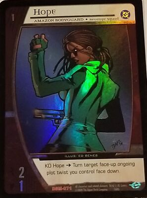 VS System: Hope, Amazon Bodyguard (EA) [Played] VS Promos & EA TCG CCG Classic M