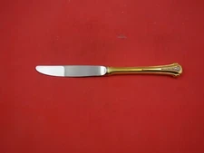 Adamas Vermeil Gold by Kirk Sterling Silver with Diamonds Dinner Knife 9 1/8"