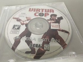 Virtua Cop (Sega Saturn, 1995) &ldquo;Not For Resale&rdquo; Game Only Tested!