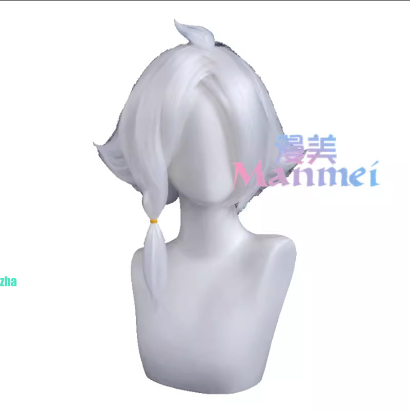 Sky:Children Of The Light Cosplay Wig White Hairpieces Unisex Short Hair Props