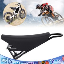 Motorcycle Style Seat For Stealth Bomber Electric Mountain Bike Beach Cruiser PU