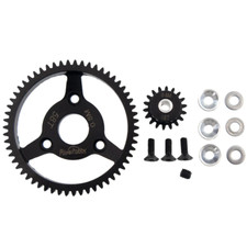 NEW Powerhobby Hardened Steel 32P 58T 0.8M Spur Gear w 18T Pinion FOR Traxxas Sl