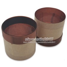 2pcs 51.5mm 8ohm KSV Bass Speaker Voice Coil Woofer Sound Drive Repair 4-Layer