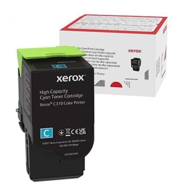 Xerox Cyan Toner High Capacity VersaLink C310/315 5,500 Genuine Supplies
