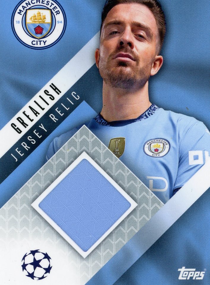 Champions League 2024/2025 - JR-JG - Jack Grealish - Jersey Relic