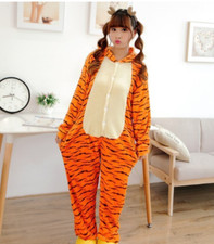 Pajamas Jumpsuit Animal Cosplay Costume Tigger Adult Onesie91 Kigurumi Sleepwear