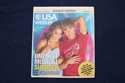 2007 AUG 10-12 USA WEEKEND MAGAZINE - VANESSA HUDGENS-ZAC EFRON