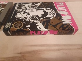 Platoon NES - Cartridge and Box - Tested and Working