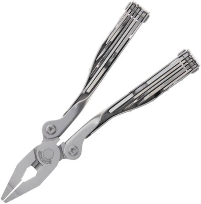 Schrade Tough Tool Multi-Tool Twenty-One Functions With Stainless Steel Handles