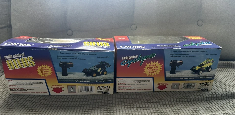 VTG Radio Control Cyclops & Cyclops Offroad Sport Buggy 1990s Nikko New Lot Of 2 - Image 2 of 4