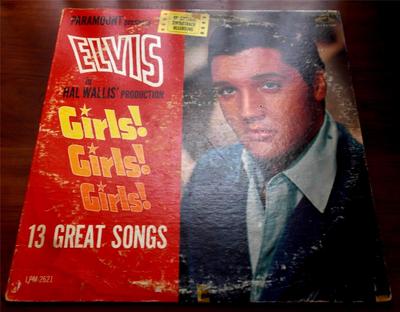Elvis Presley Girls Girls Girls 1962 RCA LPM/LSP-2621 Living