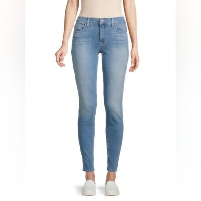 Hudson Jeans Womens 30 Natalie Mid-Rise Skinny Denim Light  Wash NWT
