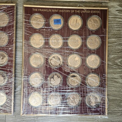 The Franklin Mint History Of The United States Solid Bronze