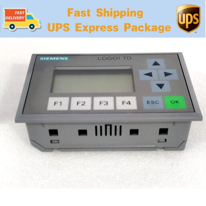 6ED1055-4MH00-0BA0 LOGOTIPO SIEMENS TD Texto Pantalla Frete Rápido Novo GQ - Imagem 2 de 4