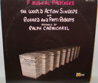 The World Action Singers With Richard & Patti Roberts - 9 Musical Packages  LP L