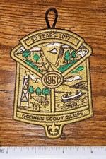 Goshen Scout Camps Reservation 2017 50th Anniversary 1967 BSA Camp Patch