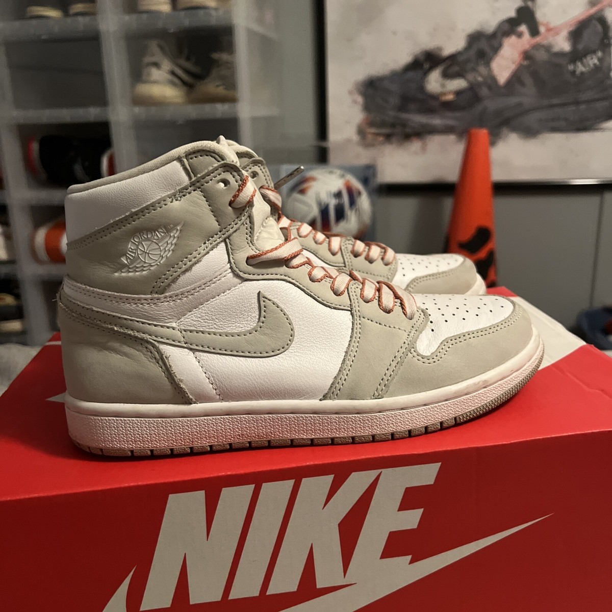 Size 7 - Air Jordan 1 Retro OG High Seafoam W 195238861865| eBay