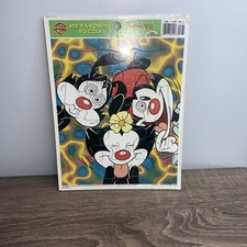 Warner Bros Animaniacs Dot Yakko Wakko Frame Tray Puzzle Vtg RARE 1997 NEW