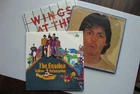 3 THE BEATLES LPs 2 sealed SUBMARINE, WINGS SPEED, McCARTNEY II rare VINYL ALBUM