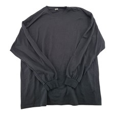 Gildan DryBlend Black Long Sleeve Tee Men’s Size 2XL