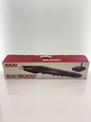 Akai EWI5000 Wireless Electronic Wind Instrument Synth Black Synthesizer w/BOX