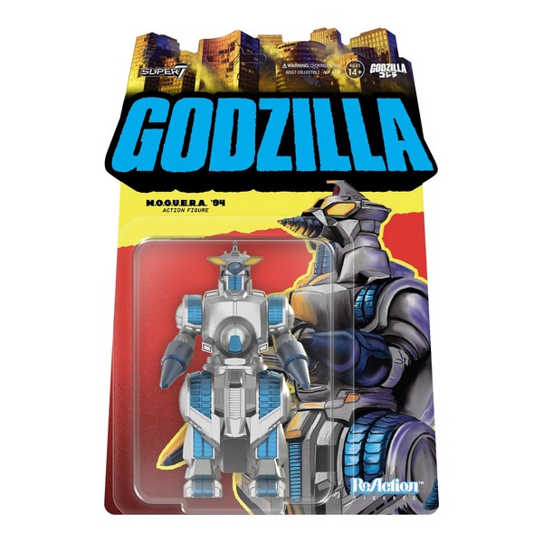 "Super7 Reaction Figure Toho Godzilla M.O.G.U.E.R.A. - 3.75\" Toho Godzilla Action"-image