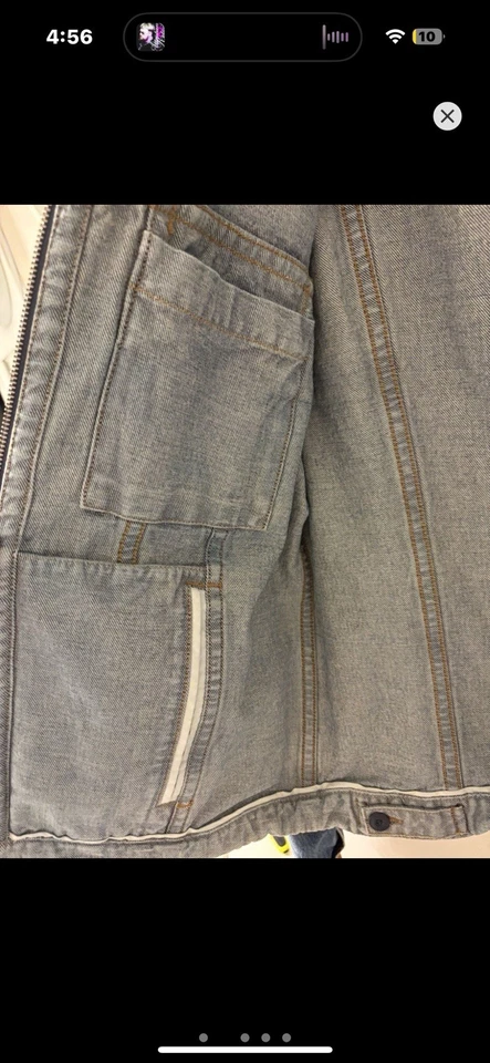 Джинсовая куртка на молнии Helmut Lang - Изображение 3 из 4