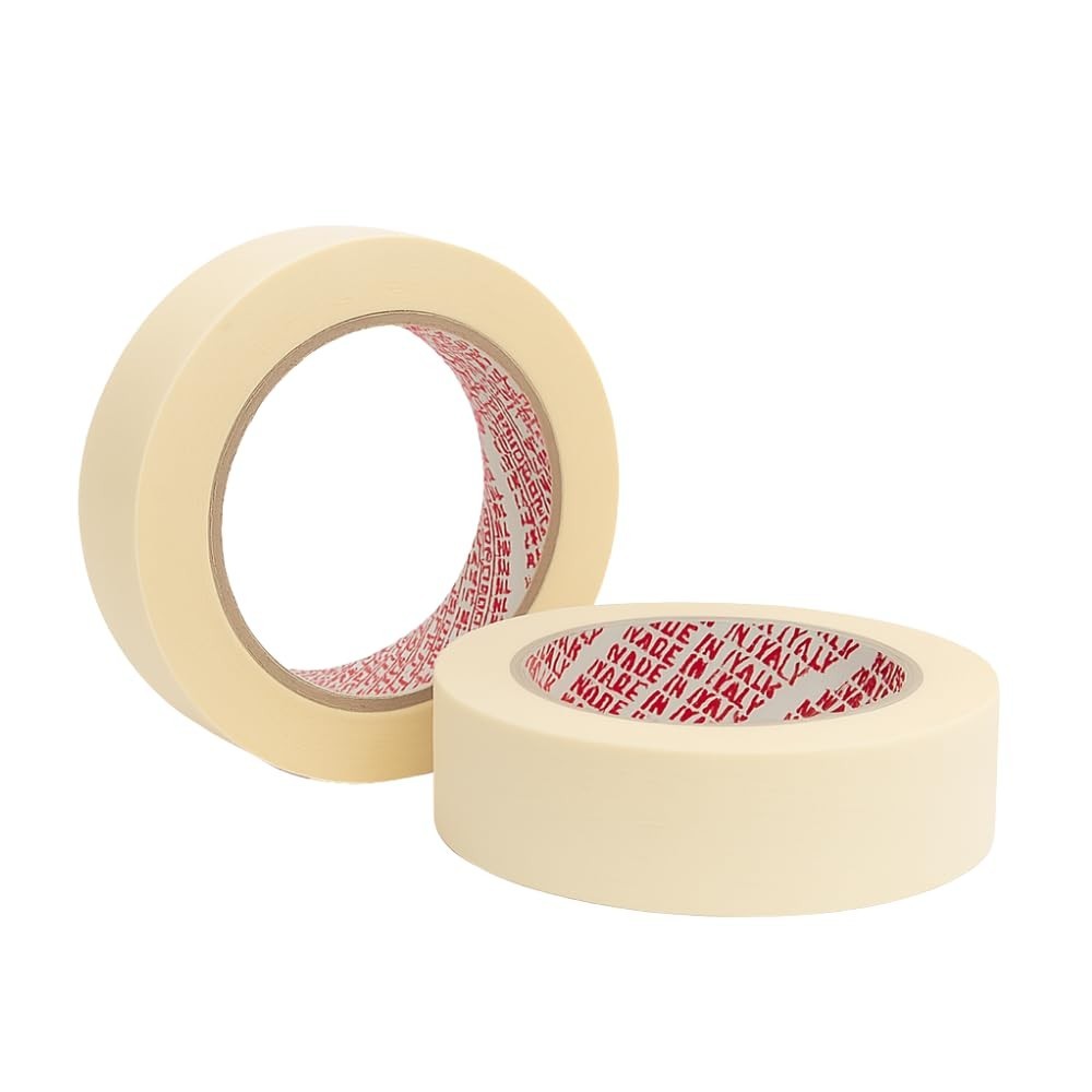 36 Rotoli Nastro Carta Gommata 25mm x 50m Professionale Mascheratura