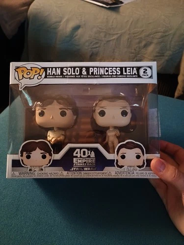 Funko Pop! Vinyl: Star Wars - Han Solo & Princess Leia