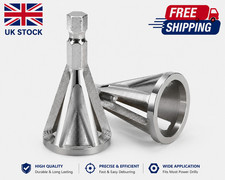 Drill Chamfer Tool Metal Deburring External Reamer Bolt Pipe Grinder UK