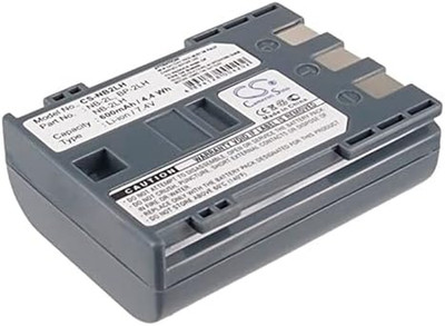 New 600Mah Replacement Battery for Canon 40MC, BP-2LH, Digital Rebel XT, Elura 4