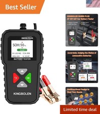 BM550 Plus 6V-24V Car Battery Tester | Real-Time Voltage Analyzer 100-2000 CCA
