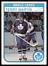 1982-83 O-Pee-Chee Card Hockey Terry Martin Toronto Maple Leafs #329 NM
