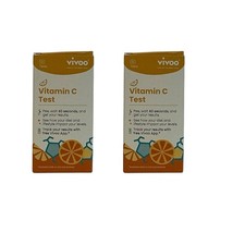 Vitamin C Test Strips Track Your Vitamin C, 20 Strips, Works In 40 Seconds, 7/27