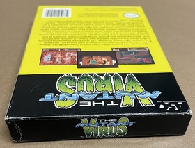 THE MUTANT VIRUS Game for the Nintendo NES with Box