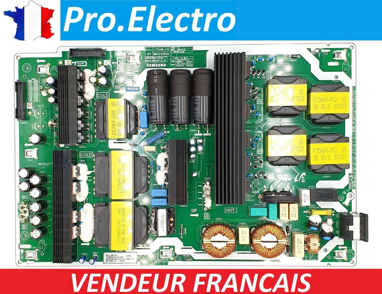 Panne d'allumage TV ? Alimentation BN44-01325A Samsung