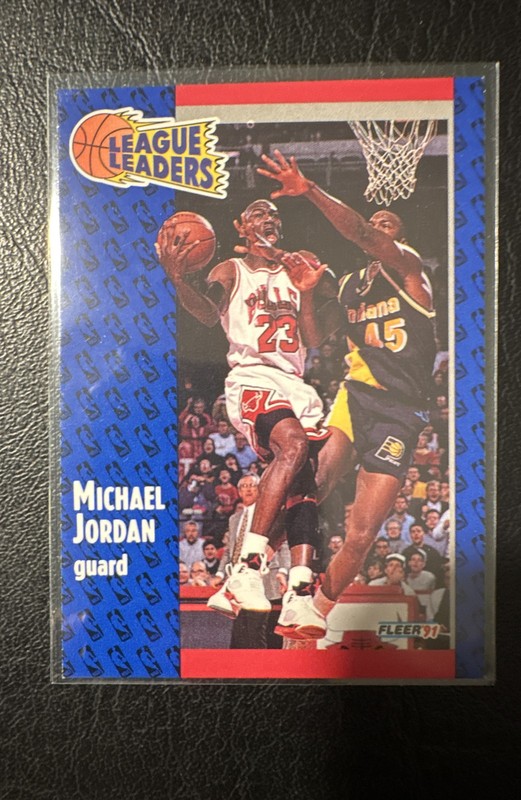 1991-92 Fleer - League Leaders Michael Jordan #220