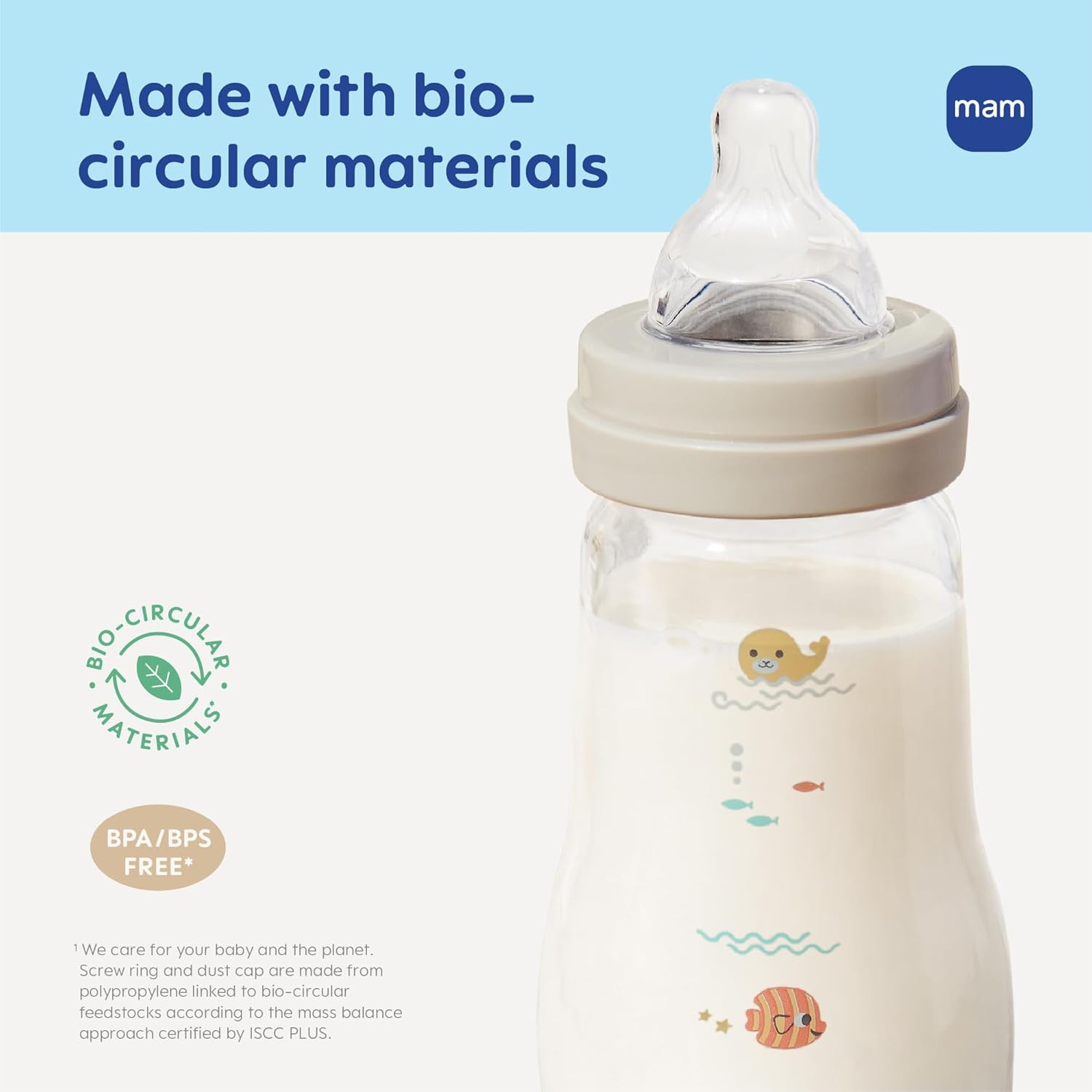Premium Glass Baby Bottles, Easy Switch Between Breast and B