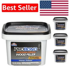 Stainable ELMERS Wood Filler - 1 Pint, Ideal for Imperfections and Repairs